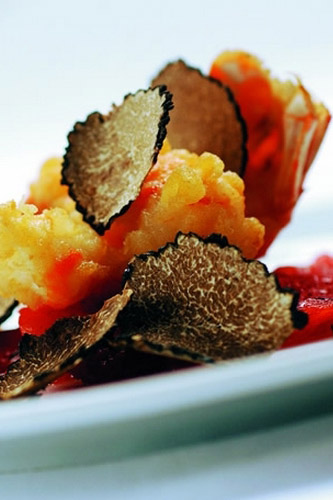 блюдо из трюфеля